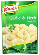 Unilever Bestfoods Knorr Pasta Sauce Garlic Herb - 1.6 ounce -- 12 Per Case