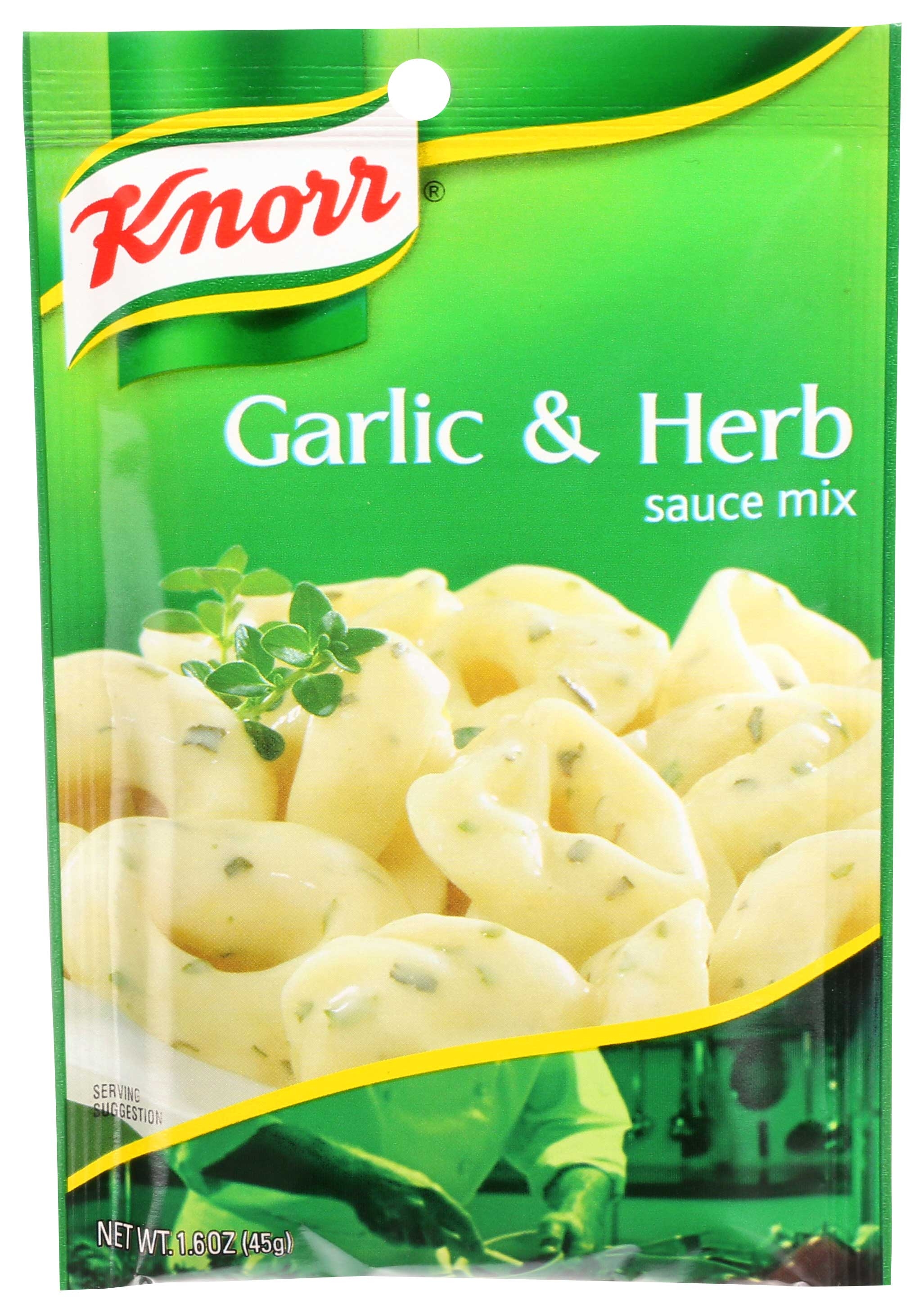 Unilever Bestfoods Knorr Pasta Sauce Garlic Herb - 1.6 ounce -- 12 Per Case