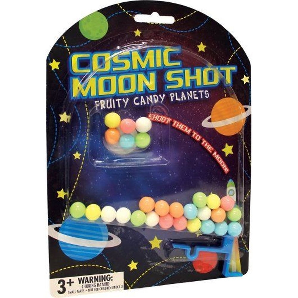 Cosmic Moon Shot Fruity Candy Planets - Display Carton, 0.88 Ounce -- 72 per case
