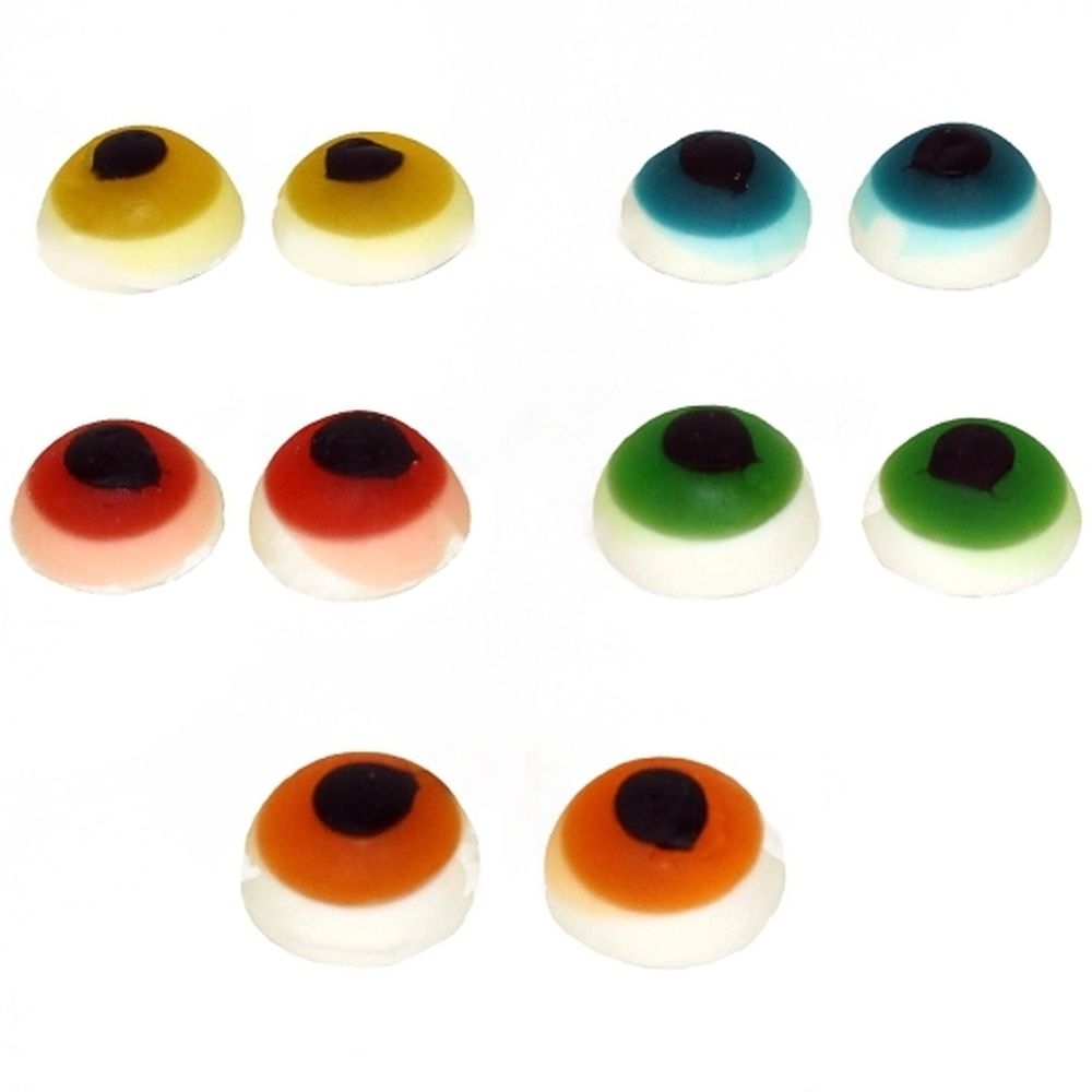 Googly Eye Gummy Eyeball Candy - Display, 12 count -- 12 per case