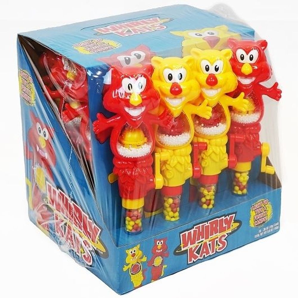 Whirly Kats Toy and Candy - Mastercase, 0.35 Ounce -- 64 per case