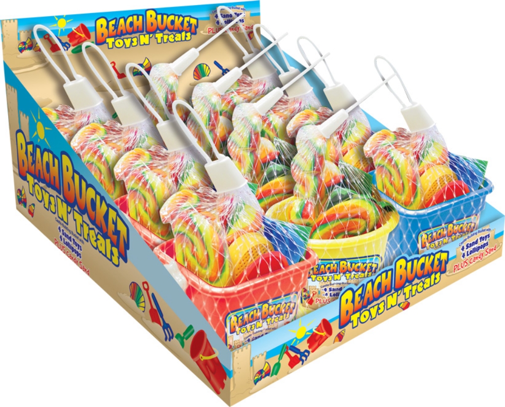Beach Bucket Toys N Treats Candy, 1.48 Ounce -- 72 per case.