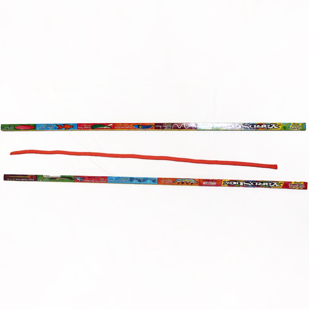 The Yardstick Original Sour Bubble Gum -- 96 per case.