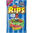 Rips Bite Size Strawberry and Green Apple Licorice - Shelf Tray, 4 Ounce - 72 per case