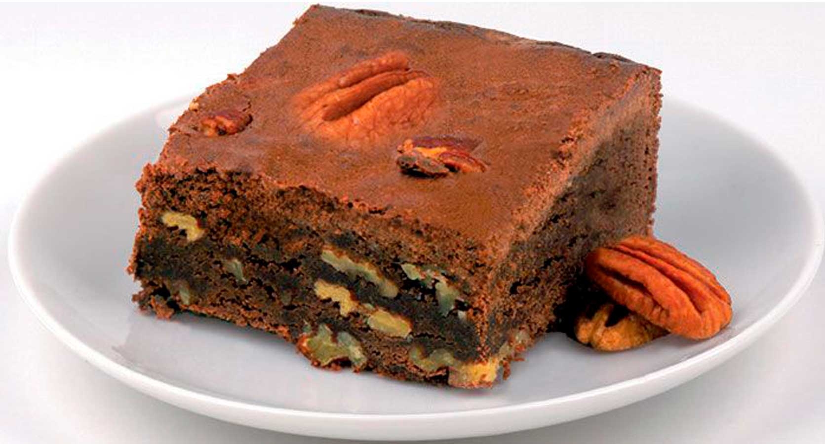 Davids Cookies Sliced Pecan Brownie, 4 Ounce -- 48 per case.