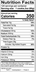 Davids Decadent Butterfinger Pieces Peanut Butter Chocolate Chunk, 4.5 Ounce -- 80 per case