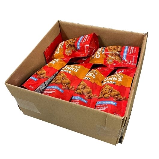 Davids Cookies Churro Cookie Dough Chunks, 8 Ounce -- 12 per case