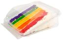 Davids Cookies Rainbow Cake Slice, 7 Ounce -- 24 per case