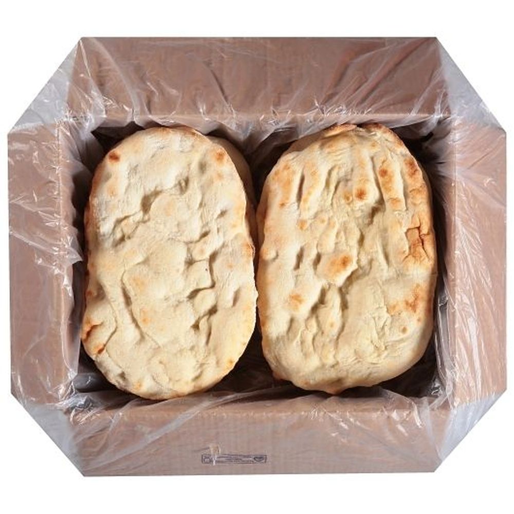 Richs 7 x 11 inch Classic Oval Pinsa Pizza Crust, 8.1 Ounce -- 12 per case