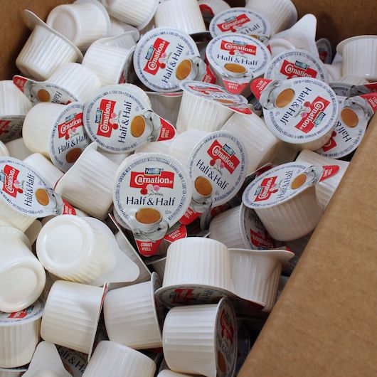 Carnation Half And Half Single Serve Creamer, 0.30 Fluid Ounce -- 360 Per Case