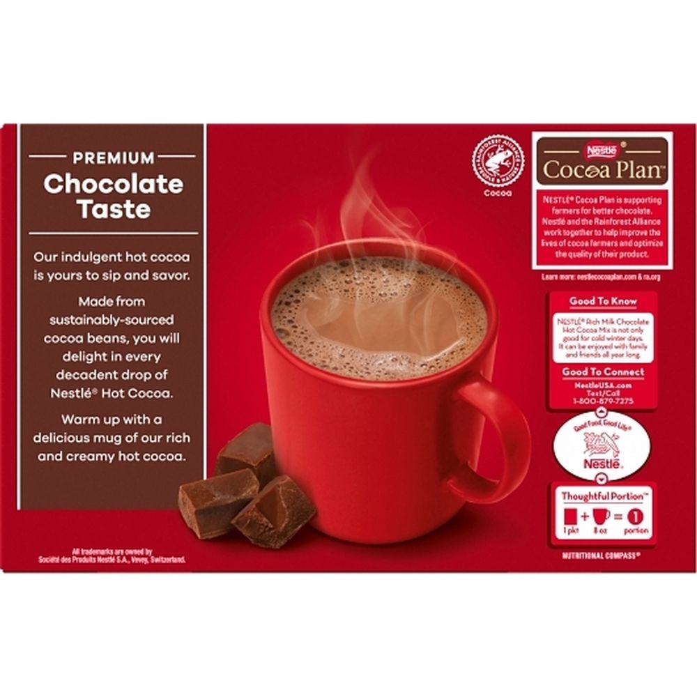 Nestle Rich Milk Chocolate Hot Cocoa Mix, 6.829 Ounce -- 12 per case