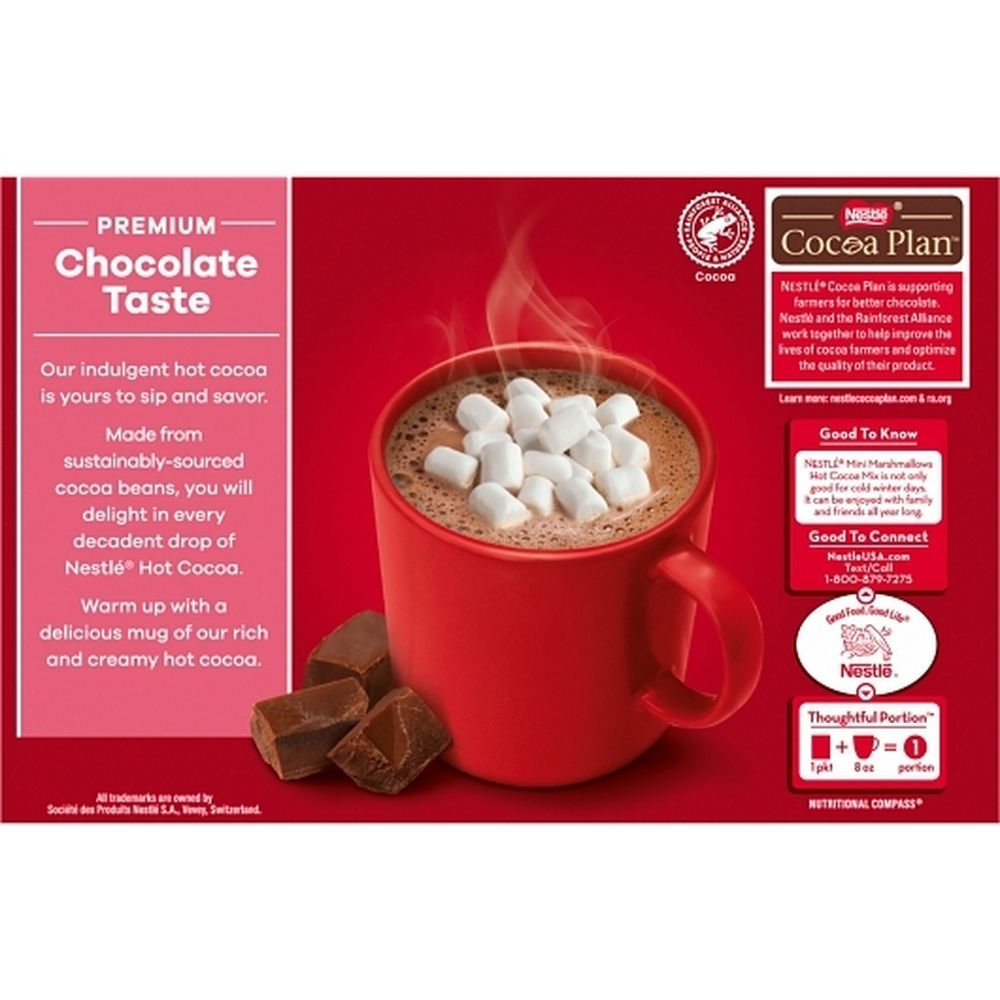 Nestle Hot Cocoa Mix With Mini Marshmallow, 6.829 Ounce -- 12 Per Case