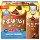 Nestle Carnation Breakfast Essentials Ready to Drink Chocolate Beverage, 8 Fluid Ounce -- 24 per case.