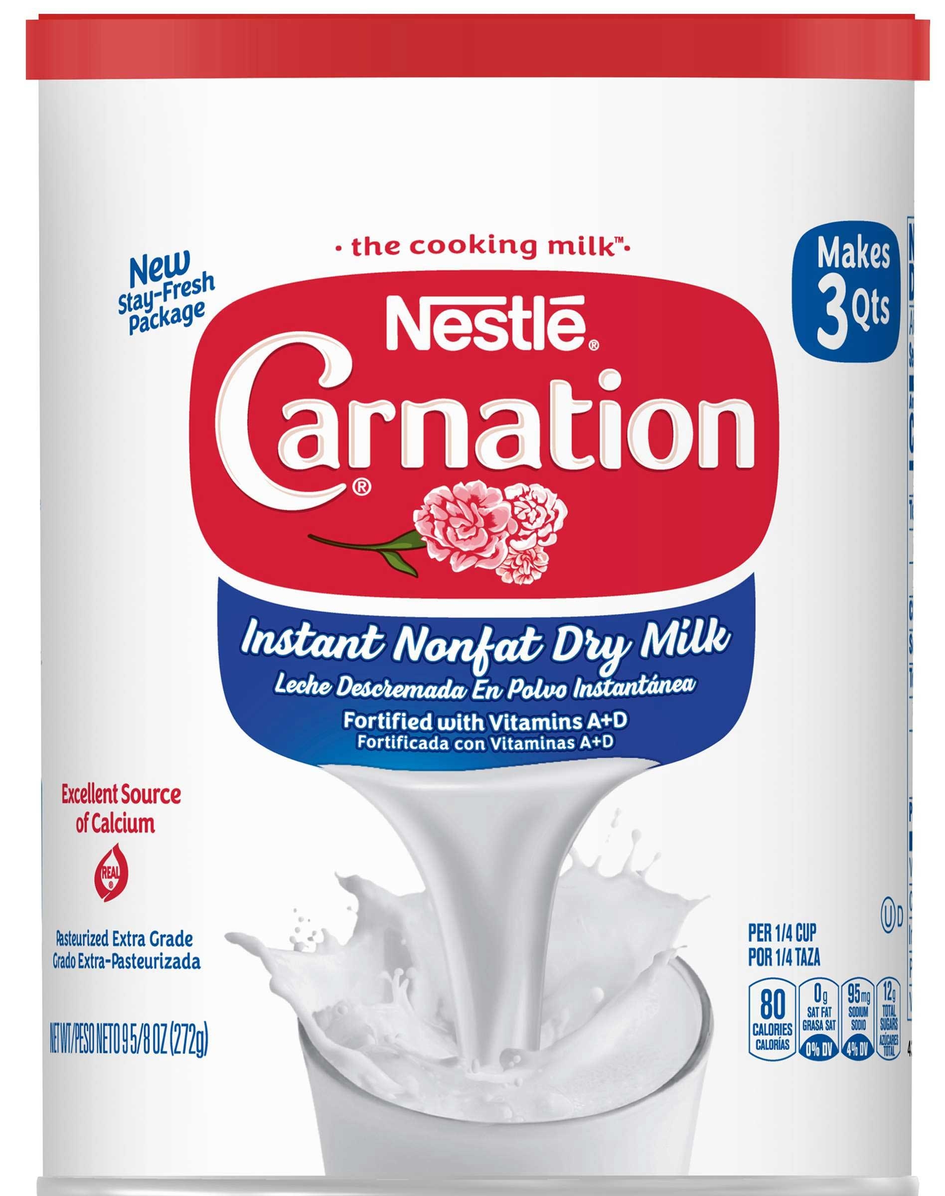 Nestle Carnation Non Fat Dairy Milk, 9.625 Ounce -- 6 per case
