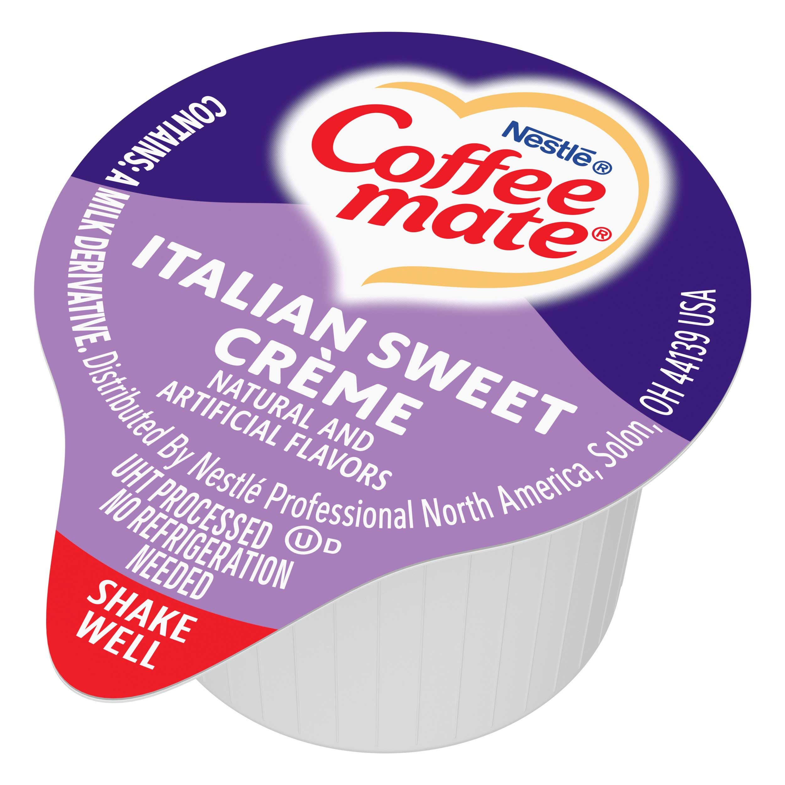 Coffee-mate Italian Sweet Creme Coffee Creamer, 0.32 Ounce -- 4 Per Case