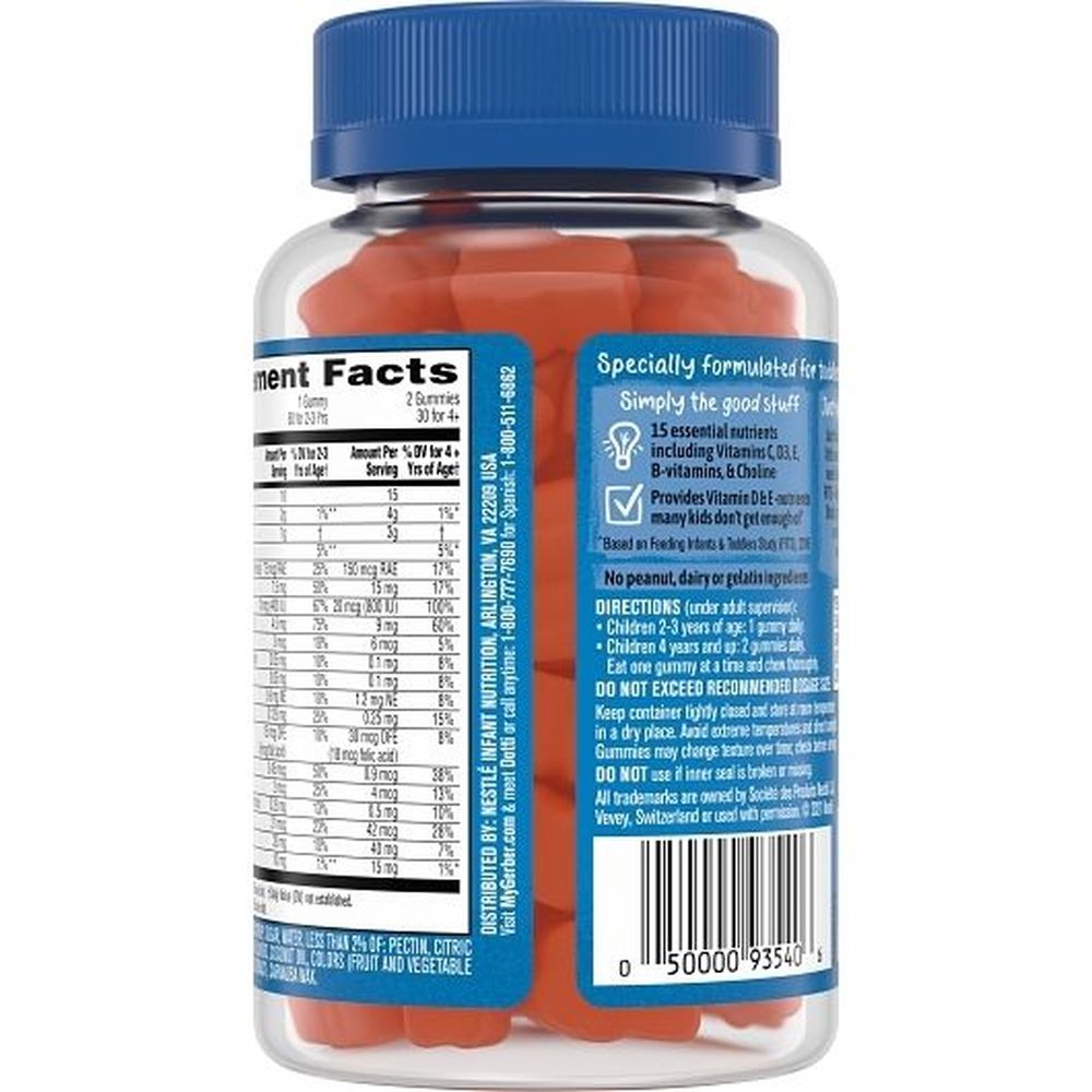 Gerber Grow Mighty Complete Multivitamin Gummies, 5.291 Ounce -- 12 per case