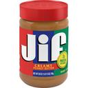 Jif Creamy Peanut Butter, 28 Ounce -- 10 per case.