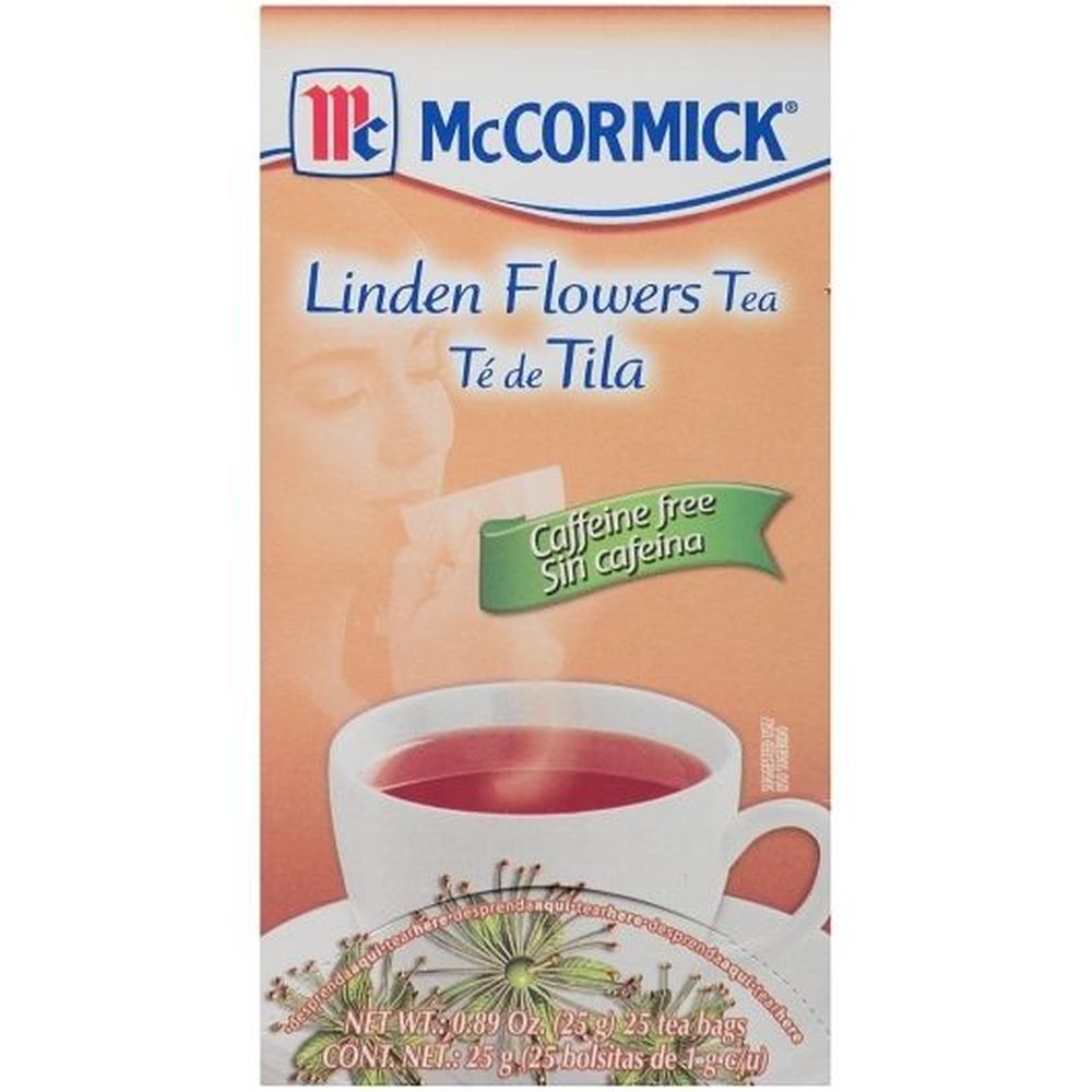 Mccormick Linden Flower Tea, 0.89 Ounce -- 6 per case