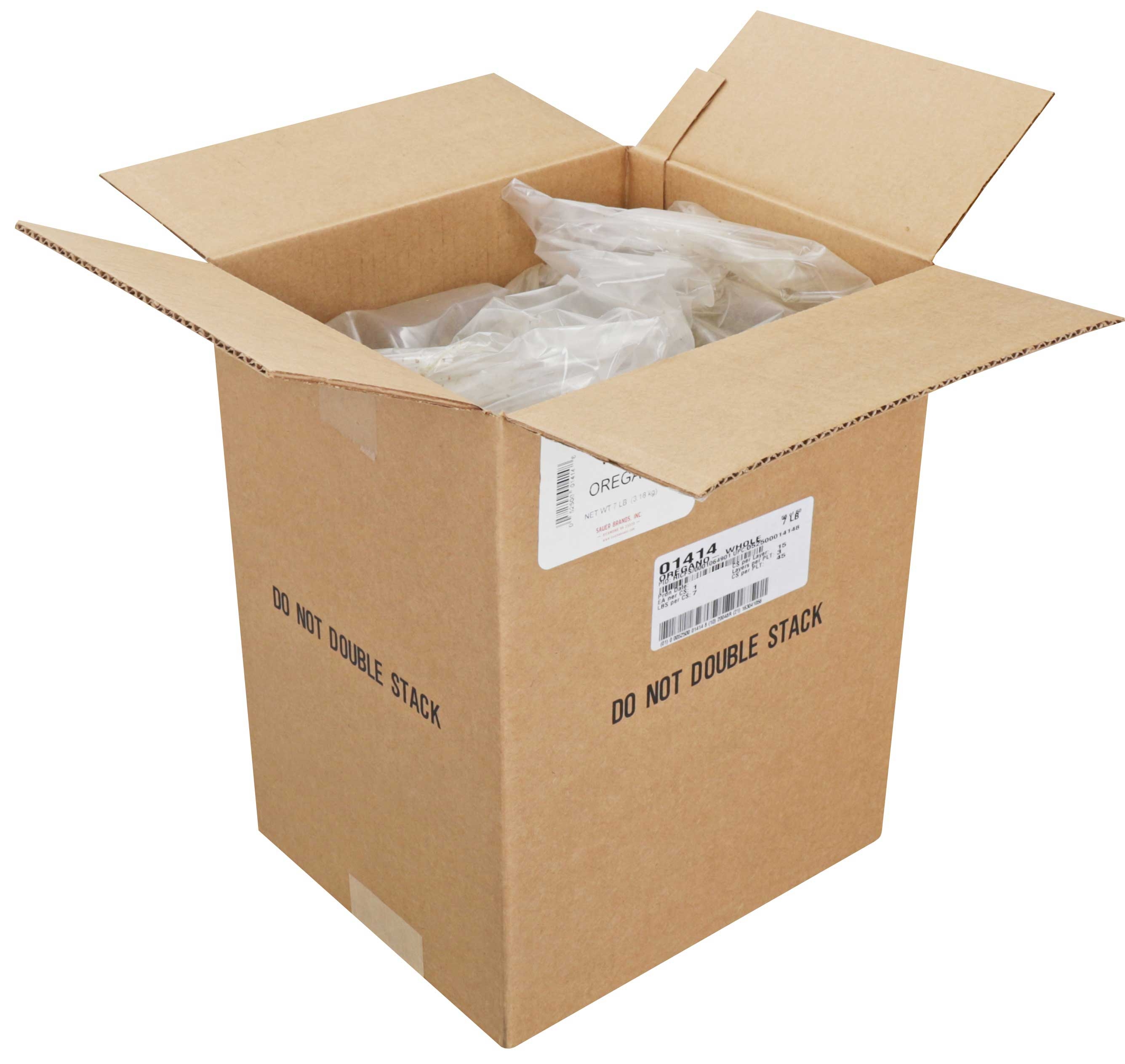 Sauer Whole Oregano, 7 Pound