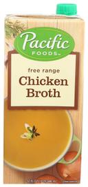 Pacific Foods Natural Chicken Broth Free Range, 32 Ounce -- 12 per case