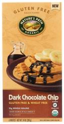 Nature's Path Organic Dark Chocolate Chip Waffle, 7.4 Ounce -- 12 per case.