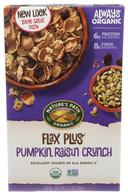 Natures Path Organic Cold Flax Plus Pumpkin Raisin Crunch Cereal, 12.35 Ounce -- 12 per case.