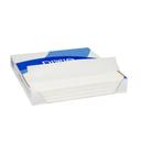 Lapaco Red Scalloped Edge Placemat, 9-3/8 x 13-1/4 inch -- 1000 per case