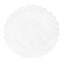 Lapaco Glassine Round Normandy Lace Doilie, 10 inch -- 5000 per case.