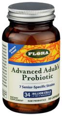 Flora Advanced Adults Probiotic Capsules, 30 count