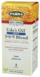 Flora Udos Oil Organic Omega Fatty Acid DHA 369 Blend Dietary Supplement Oil, 8.5 Fluid Ounce