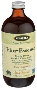 Flora Flor Essence Organic Detox Dietary Supplement, 17 Fluid Ounce