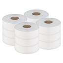Cascades PRO Select 2 Ply White Jumbo Roll Bathroom Tissue Roll, 3.3 inch x 500 Feet -- 12 rolls per case.