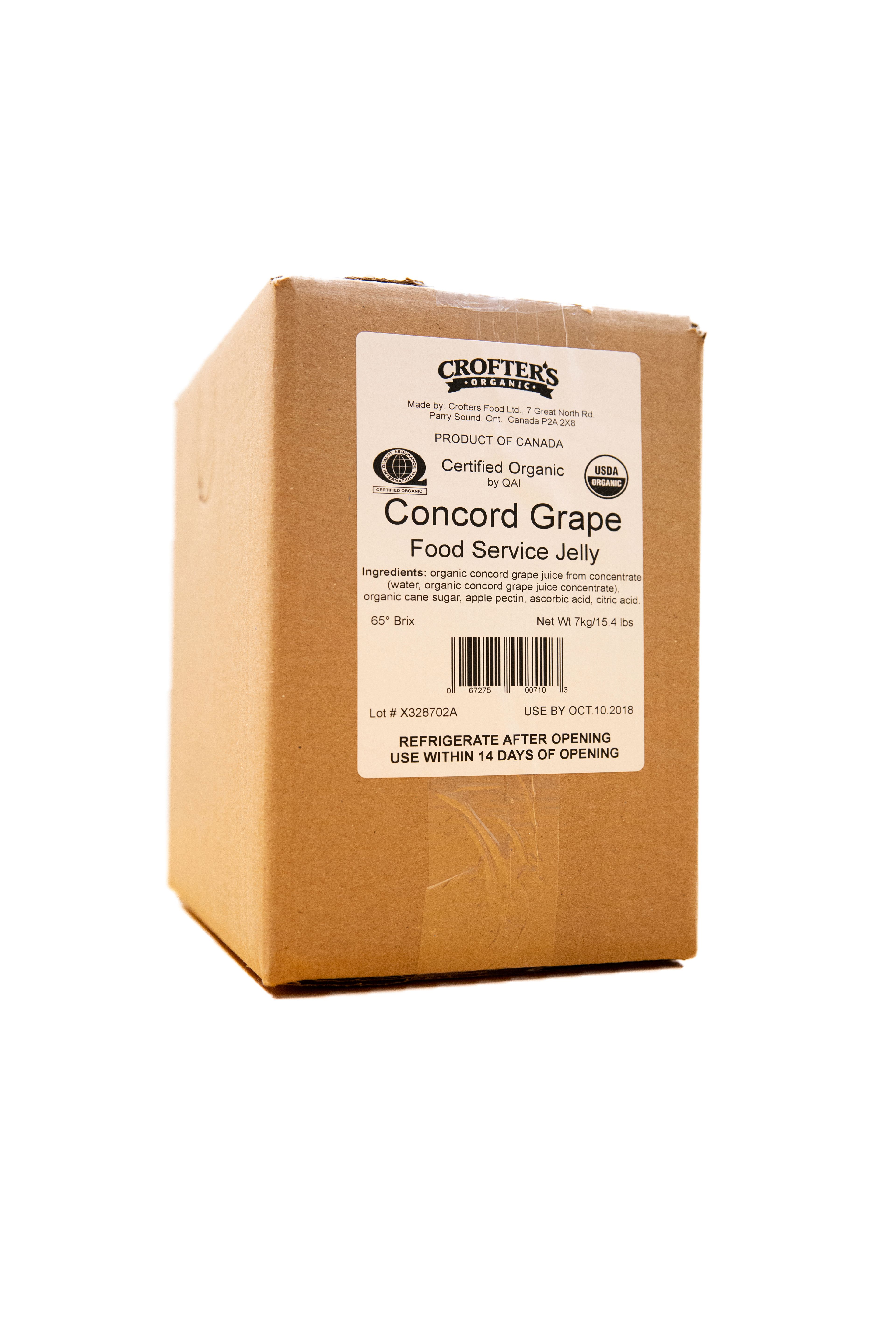 Crofter's Organic Grape Jelly, 7.2 Kilogram