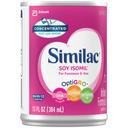 Similac Soy Isomil Early Shield Concentrated Liquid Infant Formula, 13 Fluid Ounce -- 12 per case.