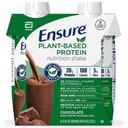 Ensure Plant Protein Chocolate Nutrition Shake - Tetra Pack, 11 Fluid Ounce -- 12 per case