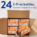 Similac 360 Total Care Sensitive Non-Gmo Milk-Base Ready-To-Feed Liquid Infant Formula, 2 Fluid Ounce Nipple Bottle -- 24 per case