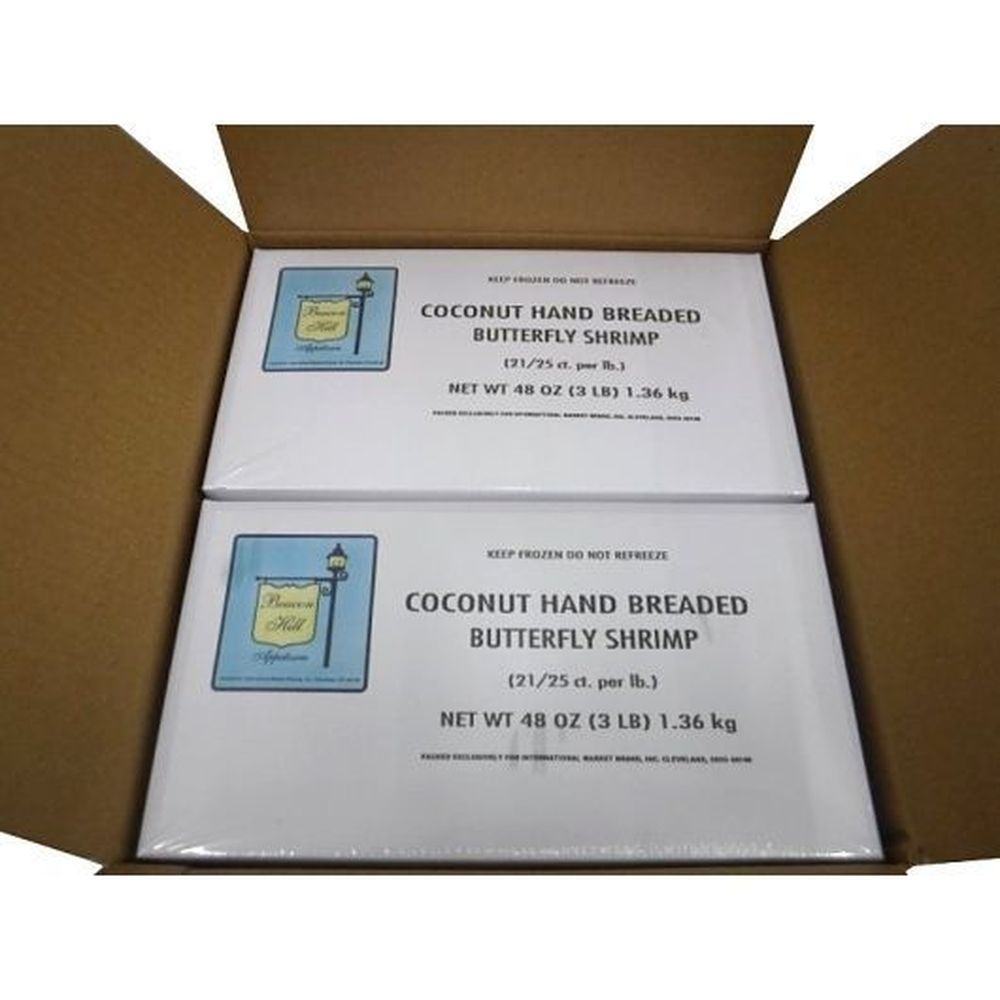 Beacon Hill Coconut Breaded Shrimp, 3 Pound -- 4 Per Case
