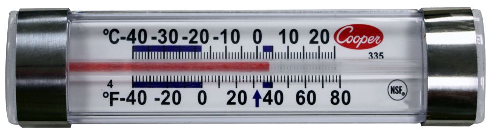 Cooper-atkins Thermometer Refrigerator/freezer 30h, 80f To 335 F
