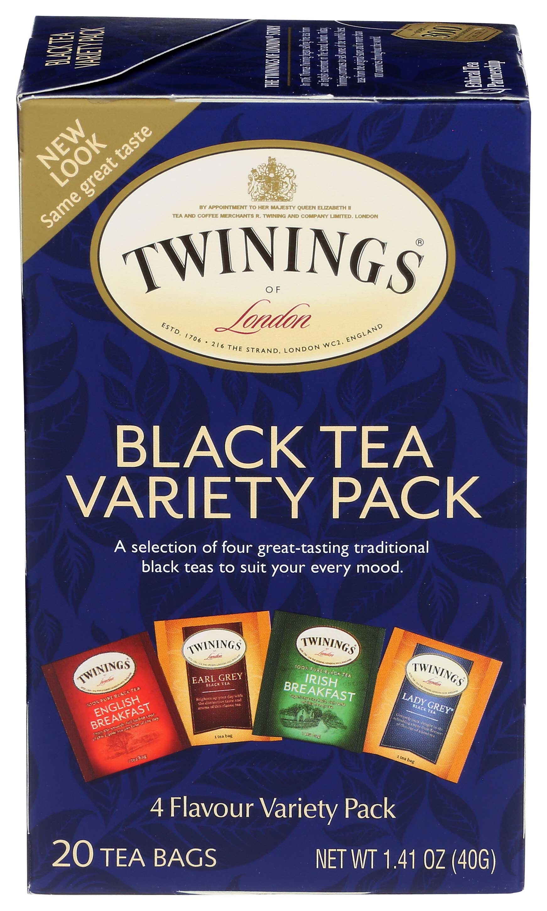 Twinings Variety Pack Tea, 20 Per Pack -- 6 Packs Per Case.