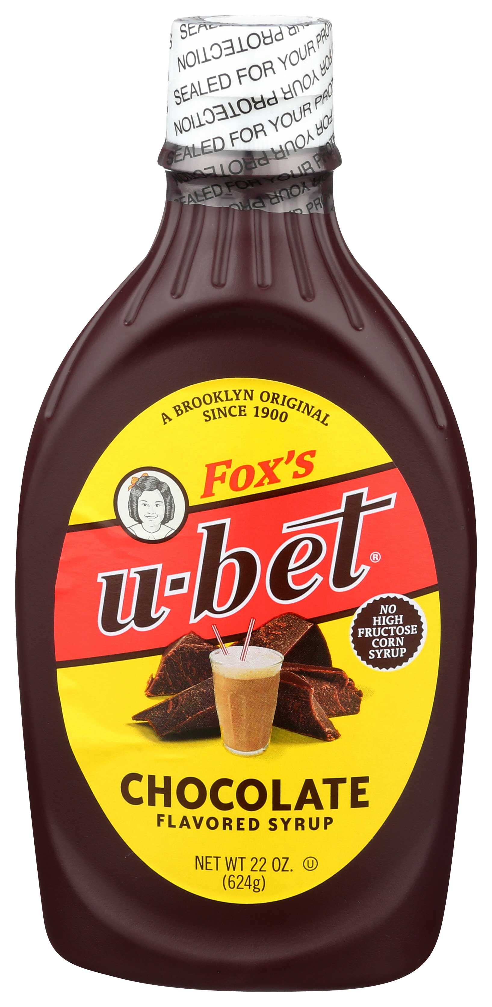 Foxs U-bet Chocolate Syrup, 20 Ounce -- 12 Per Case