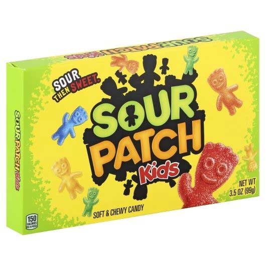 Sour Patch Kids Soft and Chewy Candy, 3.5 Ounce -- 12 per case