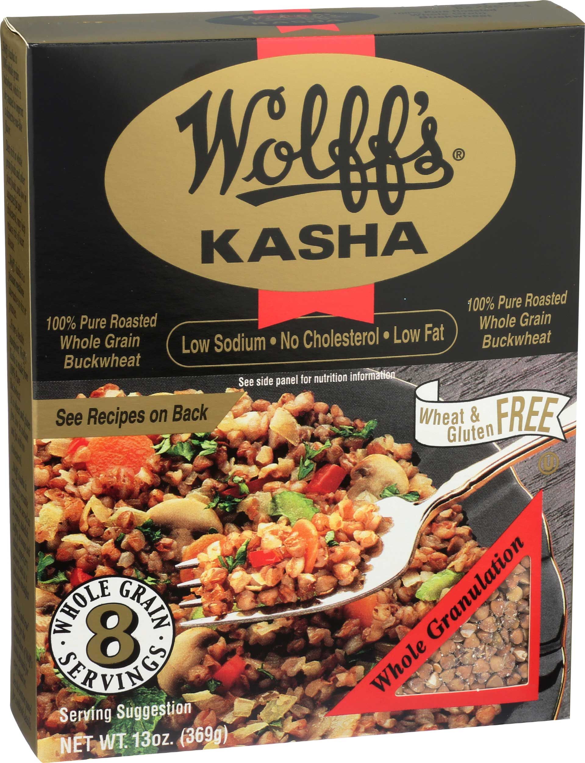 Wolff's Whole Kasha, 13 Ounce -- 6 Per Case