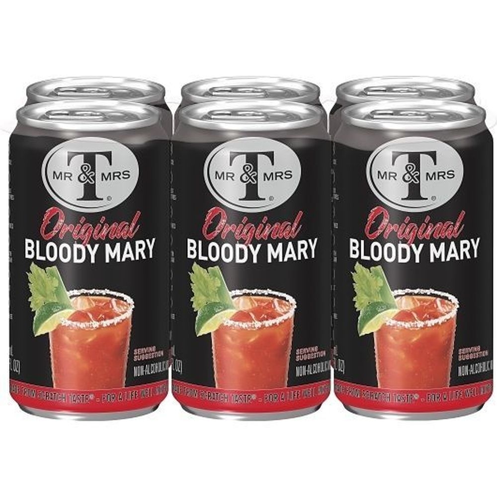 Mr and Mrs Ts Bloody Mary Non Alcoholic Beverage, 45 Fluid Ounce -- 4 per case