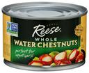Reese Whole Water Chestnut, 8 Ounce -- 24 per case.