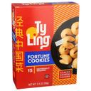 Ty Ling Fortune Cookies - 3.5 ounce -- 12 per case.
