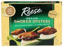 Reese Medium Smoked Oysters, 3.7 Ounce -- 10 per case.