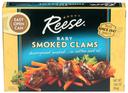 Reese Smoked Baby Clam, 3.66 Ounce -- 10 per case.