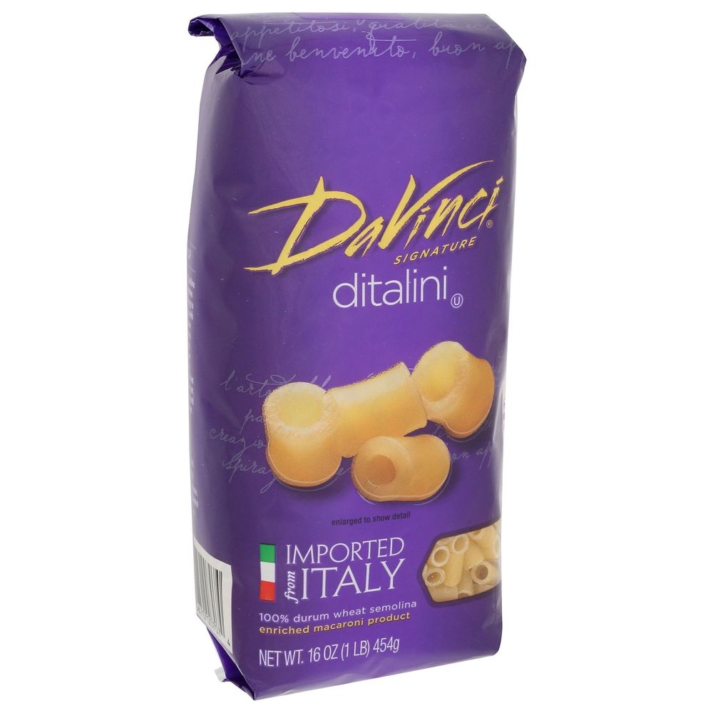 Davinci Ditalini Soup Cuts Pasta, 1 Pound -- 12 per case
