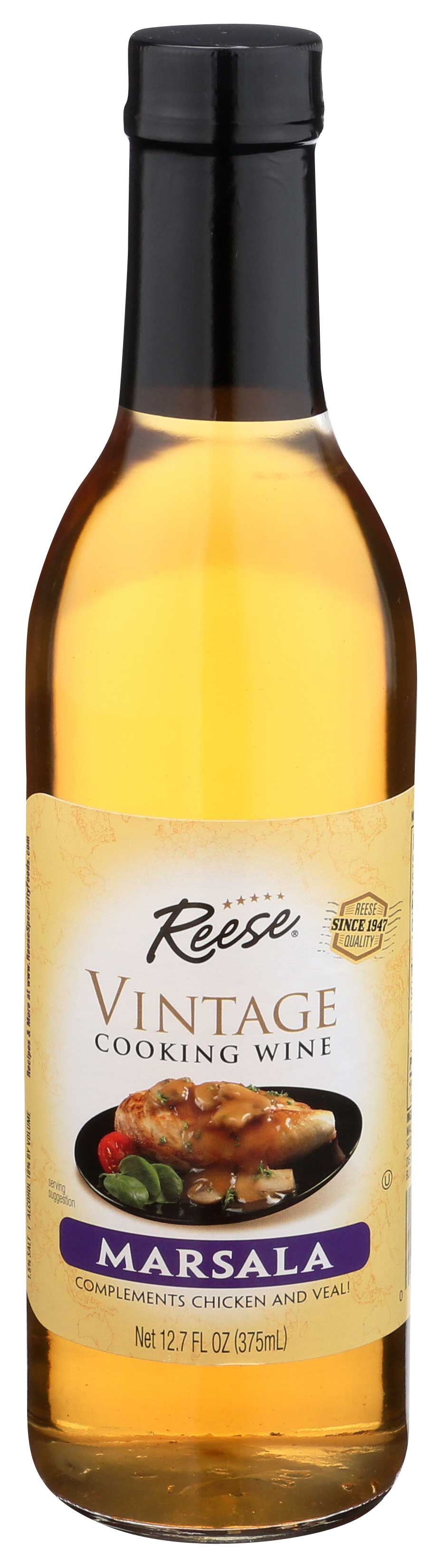 Reese Vintage Marsala Cooking Wine, 12.7 Ounce -- 6 Per Case