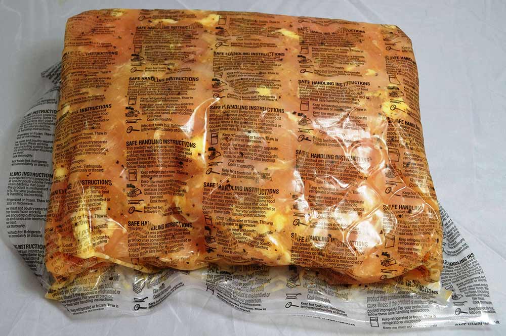 Eddy Marinated Chicken Breast Strips, 5 Pound -- 2 per case.
